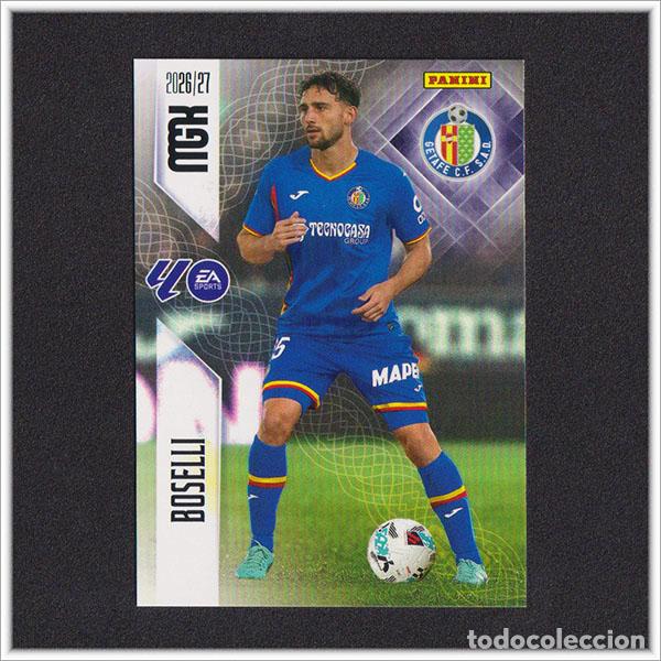 Fu&szlig;ball-Sticker: MEGACRACKS 2026 2027 26 27 PANINI BOSELLI 186 GETAFE COLECCI&Oacute;N ALBUM LIGA F&Uacute;TBOL MGK