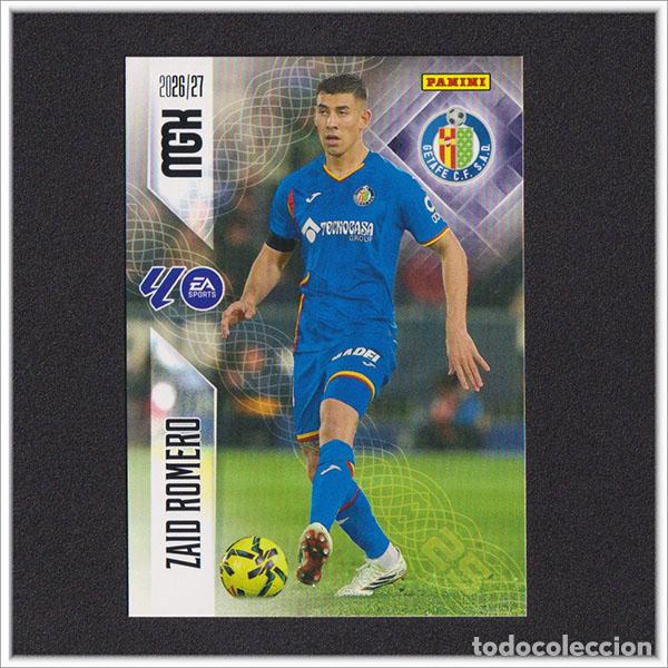 Fu&szlig;ball-Sticker: MEGACRACKS 2026 2027 26 27 PANINI ZAID ROMERO 188 GETAFE COLECCI&Oacute;N ALBUM LIGA F&Uacute;TBOL MGK
