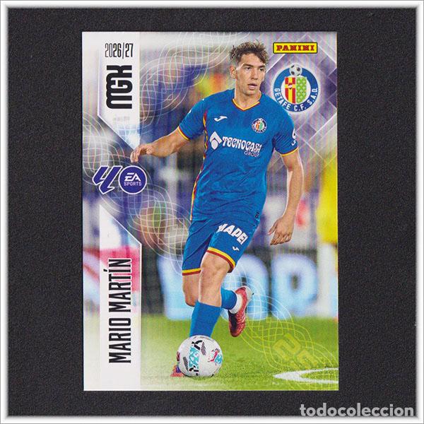 Fu&szlig;ball-Sticker: MEGACRACKS 2026 2027 26 27 PANINI MARIO MART&Iacute;N 190 GETAFE COLECCI&Oacute;N ALBUM LIGA F&Uacute;TBOL MGK