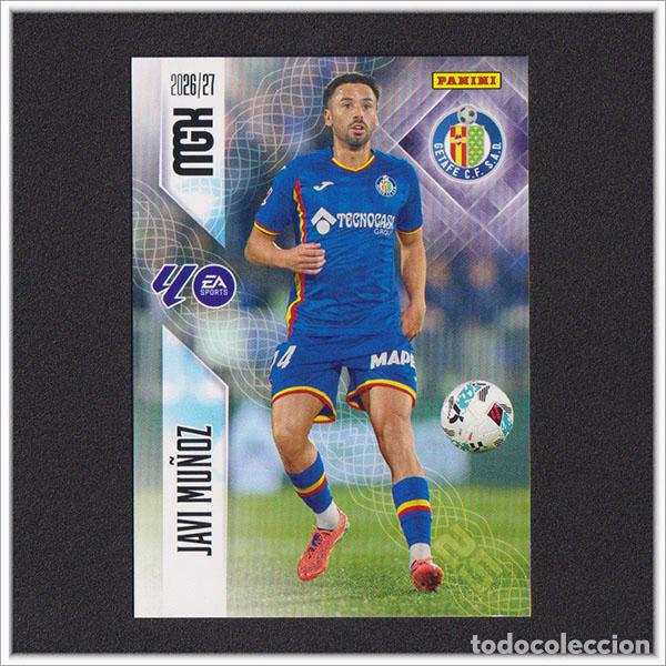 Fu&szlig;ball-Sticker: MEGACRACKS 2026 2027 26 27 PANINI JAVI MU&Ntilde;OZ 191 GETAFE COLECCI&Oacute;N ALBUM LIGA F&Uacute;TBOL MGK