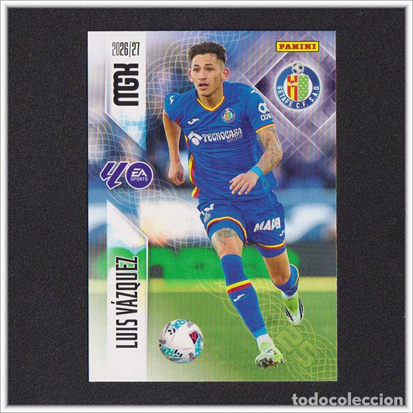 Fu&szlig;ball-Sticker: MEGACRACKS 2026 2027 26 27 PANINI LUIS VAZQUEZ 196 GETAFE COLECCI&Oacute;N ALBUM LIGA F&Uacute;TBOL MGK