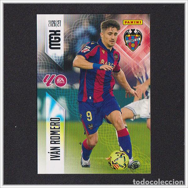 Cromos de f&uacute;tbol: MEGACRACKS 2026 2027 26 27 PANINI IVAN ROMERO 214 LEVANTE COLECCI&Oacute;N ALBUM LIGA F&Uacute;TBOL MGK
