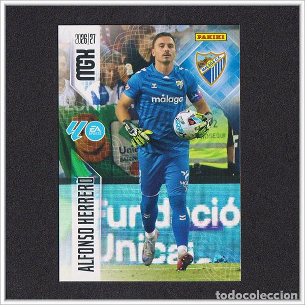 Cromos de f&uacute;tbol: MEGACRACKS 2026 2027 26 27 PANINI ALFONSO HERRERO 236 M&Aacute;LAGA COLECCI&Oacute;N ALBUM LIGA F&Uacute;TBOL MGK