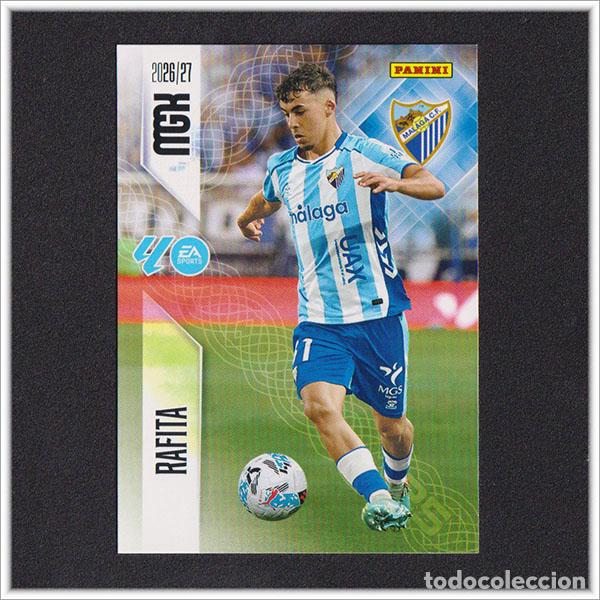 Cromos de f&uacute;tbol: MEGACRACKS 2026 2027 26 27 PANINI RAFITA 242 M&Aacute;LAGA COLECCI&Oacute;N ALBUM LIGA F&Uacute;TBOL MGK