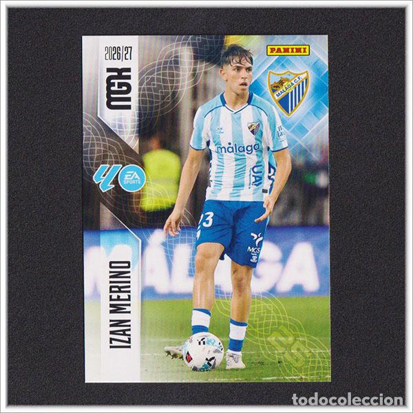 Cromos de f&uacute;tbol: MEGACRACKS 2026 2027 26 27 PANINI IZAN MERINO 244 M&Aacute;LAGA COLECCI&Oacute;N ALBUM LIGA F&Uacute;TBOL MGK