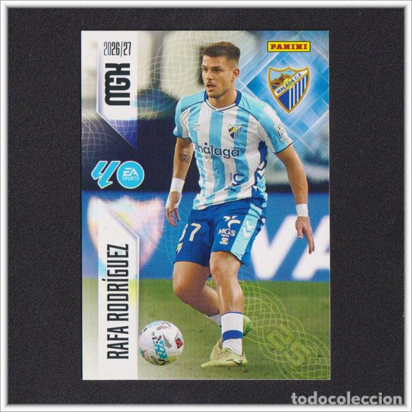 Cromos de f&uacute;tbol: MEGACRACKS 2026 2027 26 27 PANINI RAFA RODRIGUEZ 246 M&Aacute;LAGA COLECCI&Oacute;N ALBUM LIGA F&Uacute;TBOL MGK