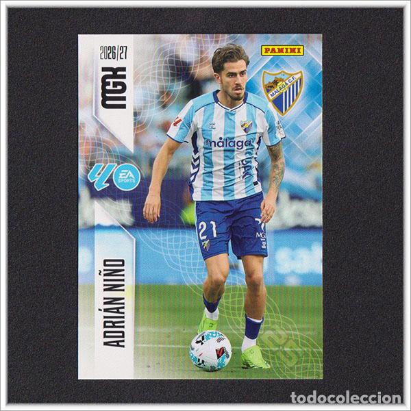 Cromos de f&uacute;tbol: MEGACRACKS 2026 2027 26 27 PANINI ADRIAN NI&Ntilde;O 250 M&Aacute;LAGA COLECCI&Oacute;N ALBUM LIGA F&Uacute;TBOL MGK