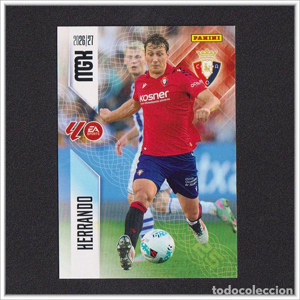 Cromos de f&uacute;tbol: MEGACRACKS 2026 2027 26 27 PANINI HERRANDO 259 OSASUNA COLECCI&Oacute;N ALBUM LIGA F&Uacute;TBOL MGK