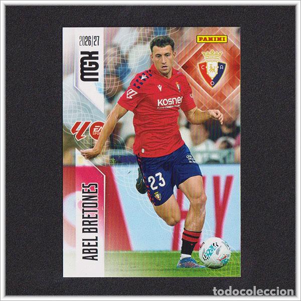 Cromos de f&uacute;tbol: MEGACRACKS 2026 2027 26 27 PANINI ABEL BRETONES 260 OSASUNA COLECCI&Oacute;N ALBUM LIGA F&Uacute;TBOL MGK