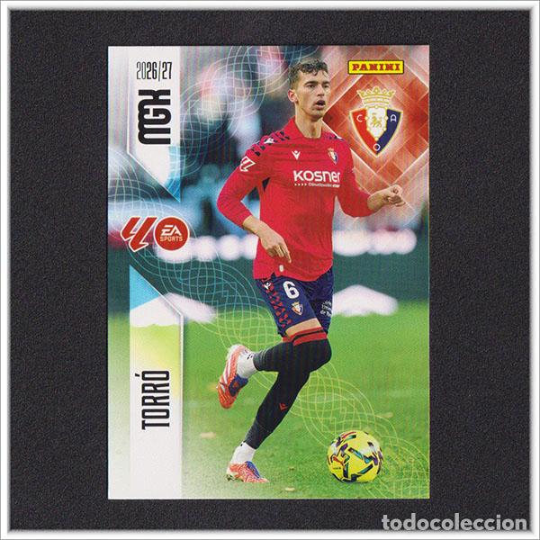 Cromos de f&uacute;tbol: MEGACRACKS 2026 2027 26 27 PANINI TORRO 262 OSASUNA COLECCI&Oacute;N ALBUM LIGA F&Uacute;TBOL MGK