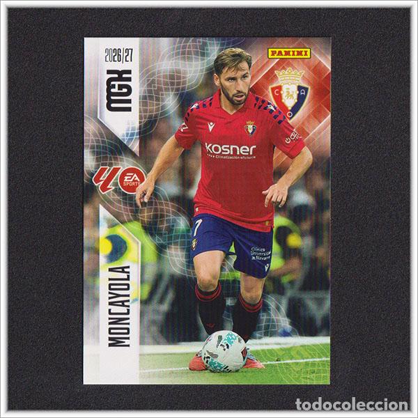 Cromos de f&uacute;tbol: MEGACRACKS 2026 2027 26 27 PANINI MONCAYOLA 263 OSASUNA COLECCI&Oacute;N ALBUM LIGA F&Uacute;TBOL MGK