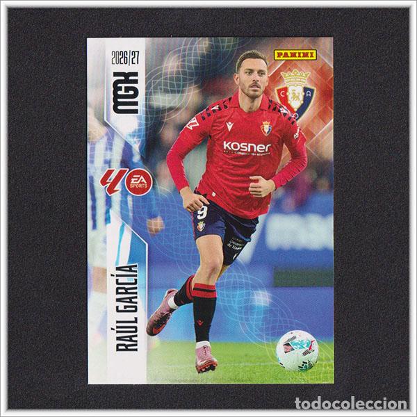 Cromos de f&uacute;tbol: MEGACRACKS 2026 2027 26 27 PANINI RAUL GARC&Iacute;A 269 OSASUNA COLECCI&Oacute;N ALBUM LIGA F&Uacute;TBOL MGK