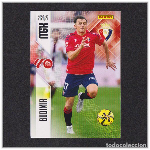Cromos de f&uacute;tbol: MEGACRACKS 2026 2027 26 27 PANINI BUDIMIR 270 OSASUNA COLECCI&Oacute;N ALBUM LIGA F&Uacute;TBOL MGK