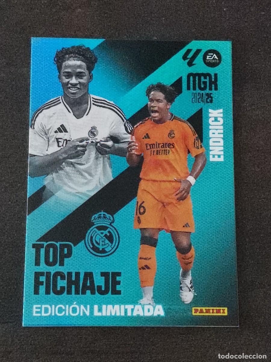 Cromos de f&uacute;tbol: Panini Megacracks 2024/25 Edici&oacute;n Limitada Endrick Real Madrid