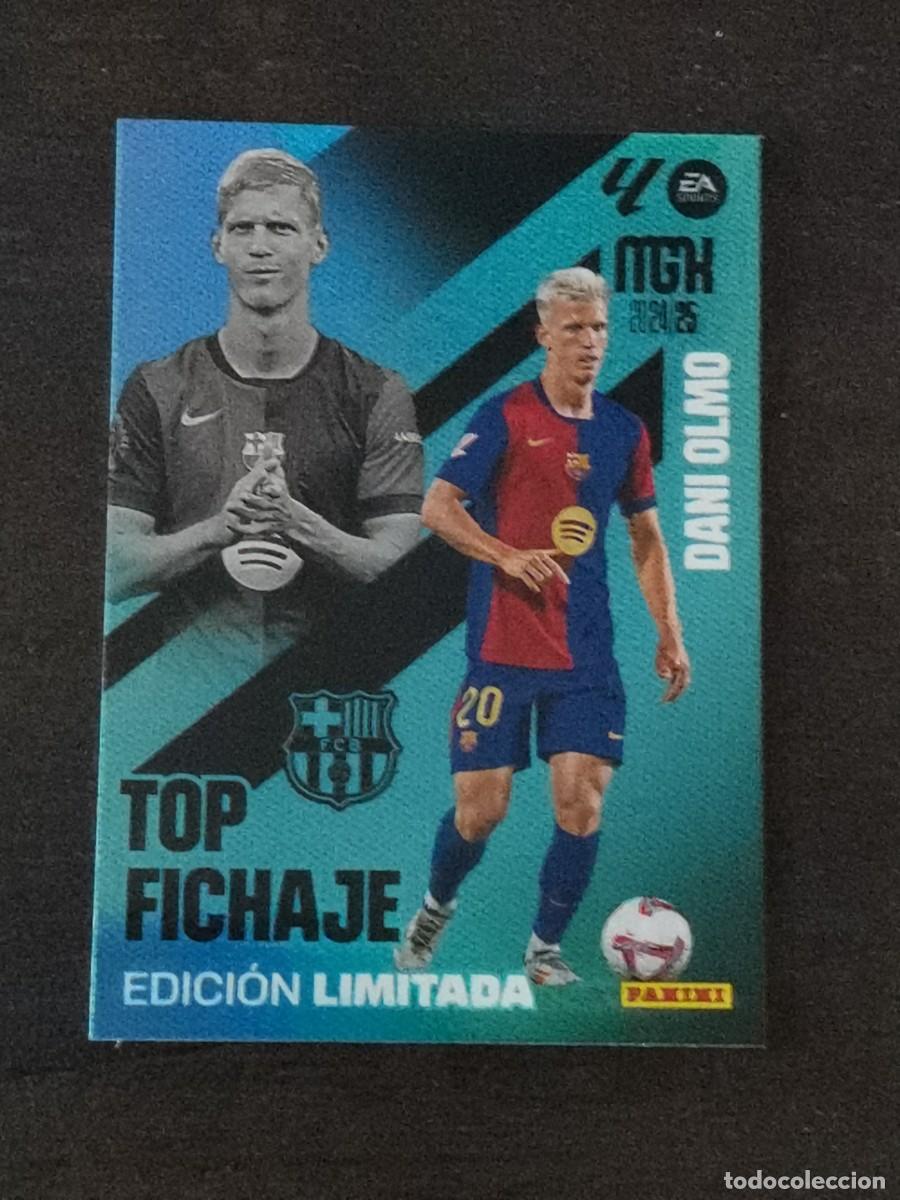 Cromos de f&uacute;tbol: Panini Megacracks 2024/25 Edici&oacute;n Limitada Dani Olmo FC Barcelona