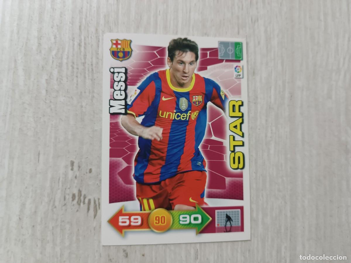Cromos de f&uacute;tbol: MESSI ADRENALYN 10 11 2010 2011