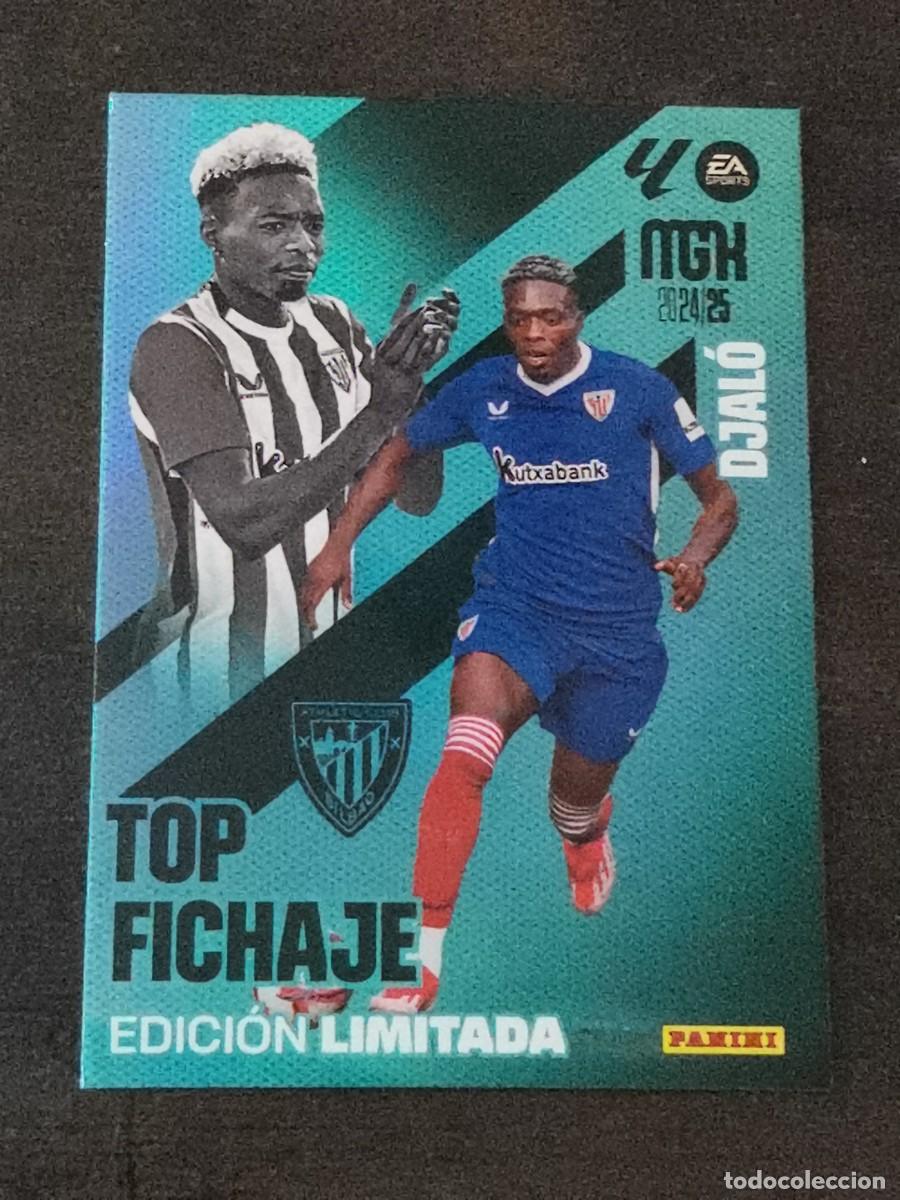 Cromos de f&uacute;tbol: Panini Megacracks 2024/25 Edici&oacute;n Limitada Djal&oacute; Athletic Club