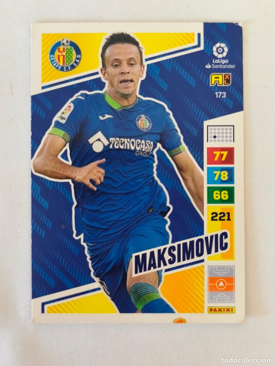 Cromos de f&uacute;tbol: CROMO ADRENALYN LIGA SANTANDER 2022 2023 - No 173 MAKSIMOVIC - GETAFE