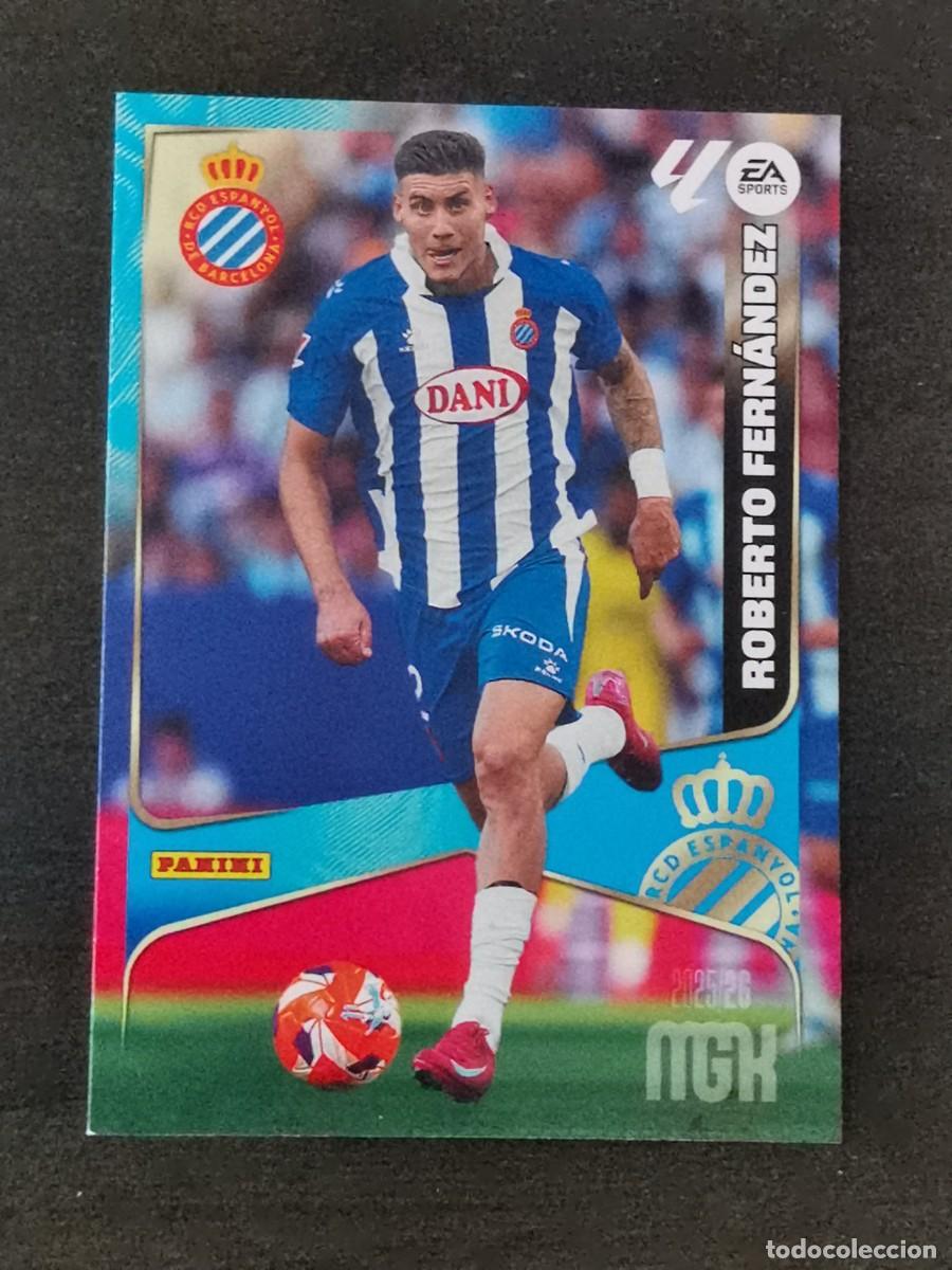 Cromos de f&uacute;tbol: Panini Megacracks 2025/26 #162 Roberto Fern&aacute;ndez RCD Espanyol