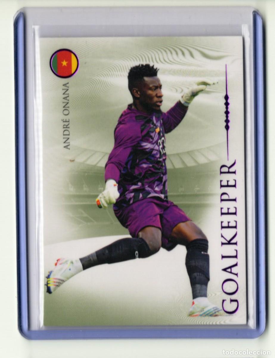 Cromos de Futebol: Andre Onana Goalkeer Futera Unique F&uacute;tbol 2023 Numerada 11 /30