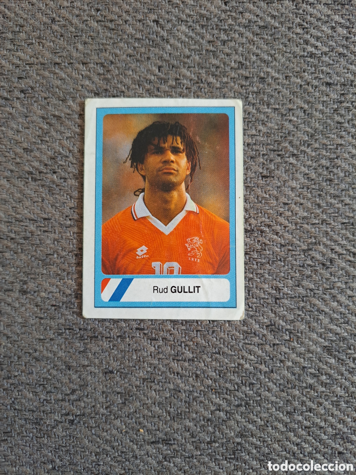 Cromos de Futebol: Gullit. N&deg;226. Holanda. Mundial USA 94. Ediciones Estadio.