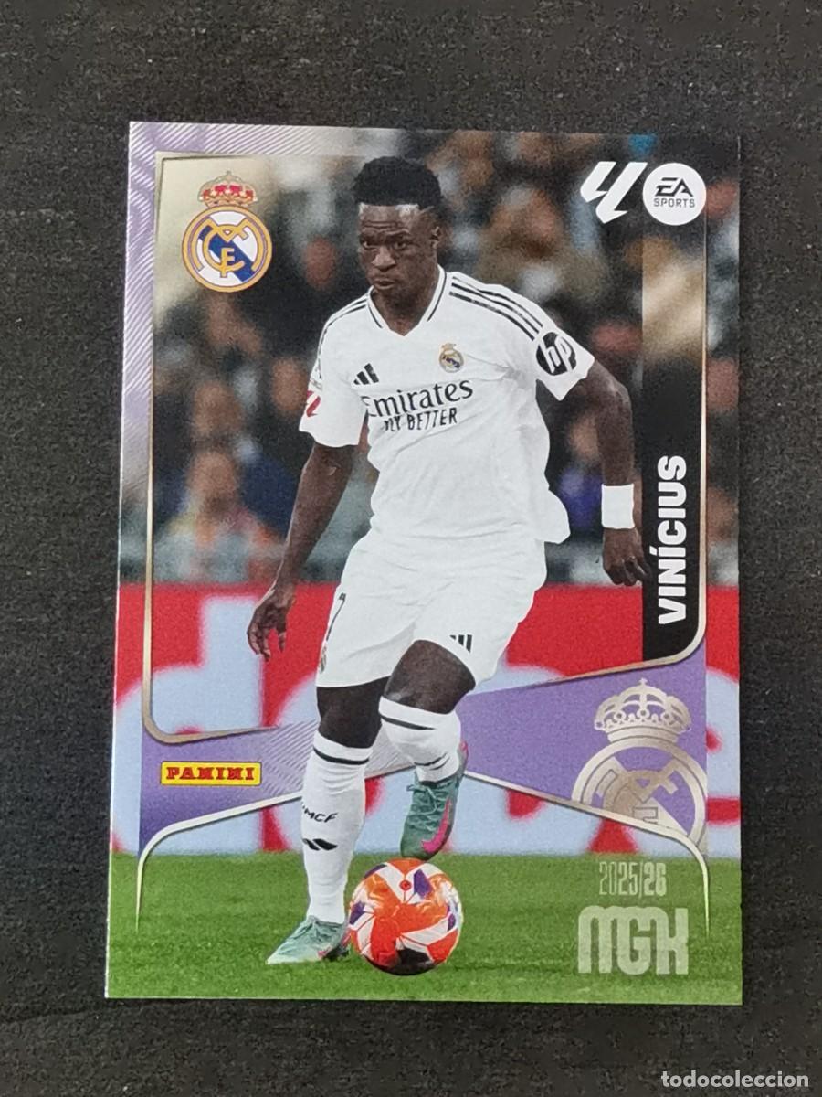 Cromos de f&uacute;tbol: Panini Megacracks 2025/26 #234 Vin&iacute;cius Real Madrid