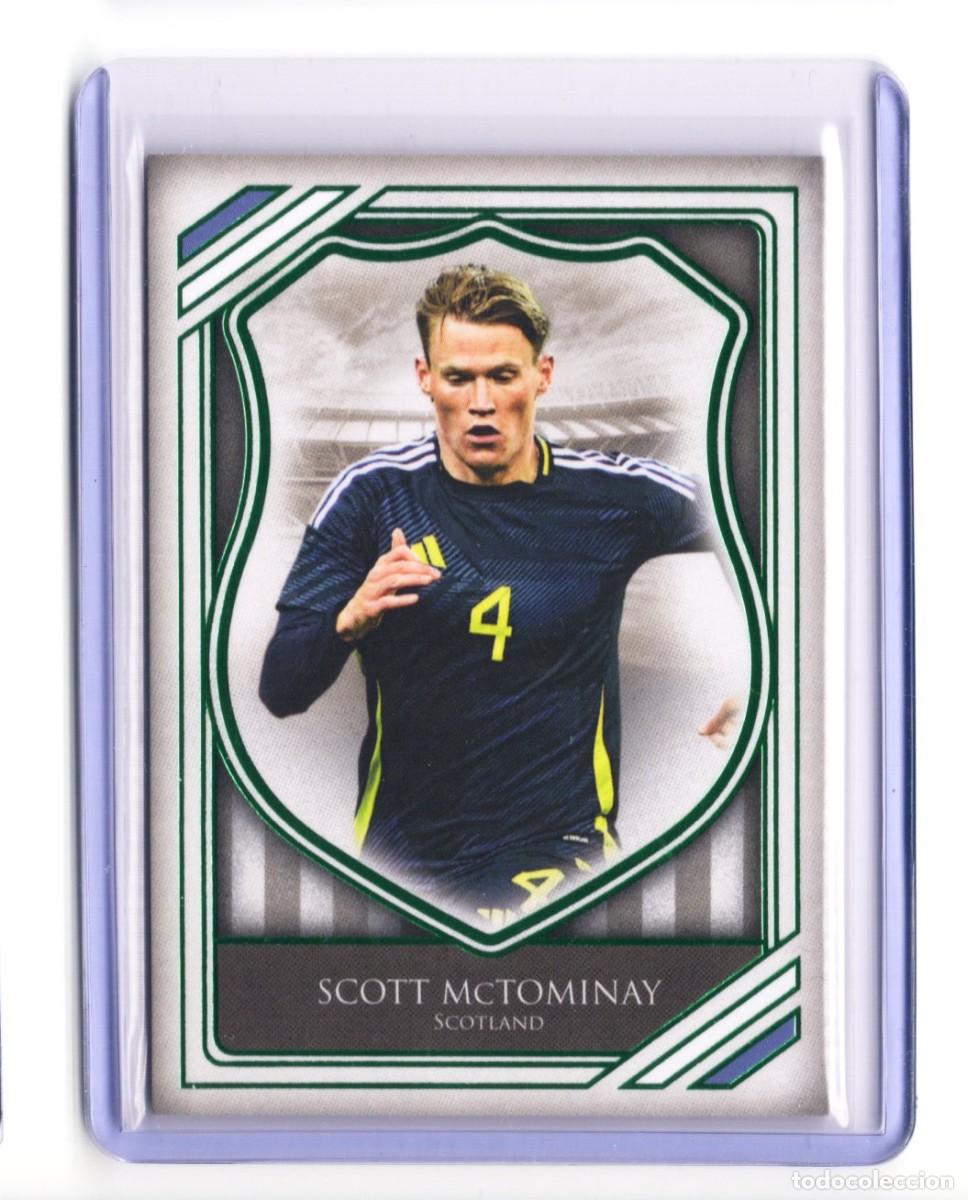Cromos de f&uacute;tbol: Scott Mctominay Futera Unique Heritage Verde Green 2025 Numerada 22 /24