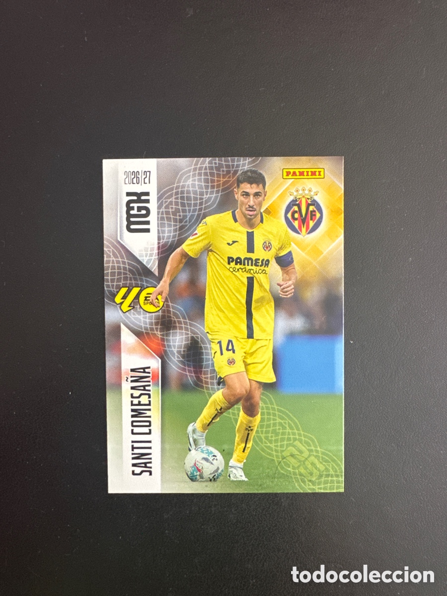 Cromos de f&uacute;tbol: COMESA&Ntilde;A VILLARREAL N&Uacute;MERO 370 MEGACRACKS 2026 2027