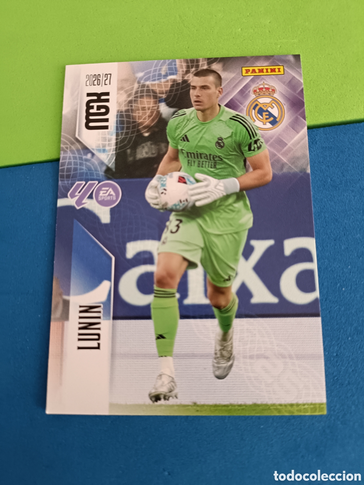 Football Stickers: PANINI 2026 2027 MGK MEGACRACKS 25 Aniversario - Real Madrid 219 Lunin