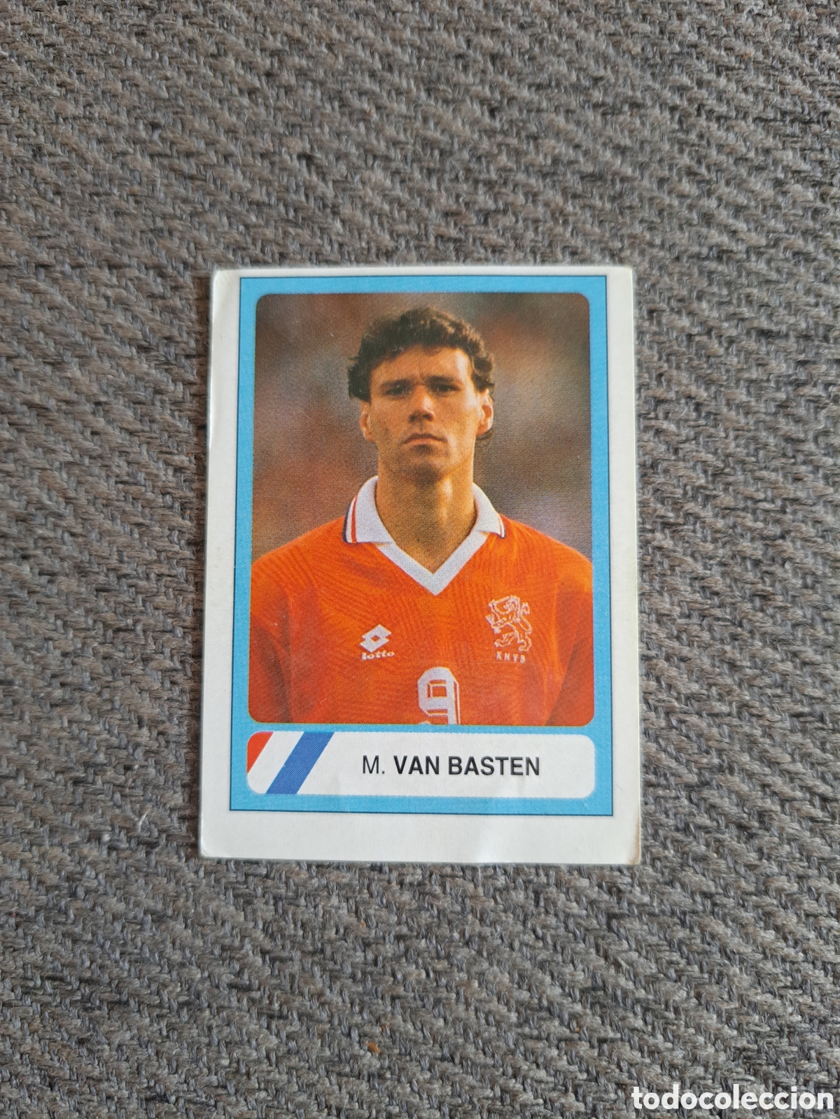 Figurine di Calcio: Van Basten. N&deg; 237. Holanda. Mundial USA 94. Ediciones Estadio.