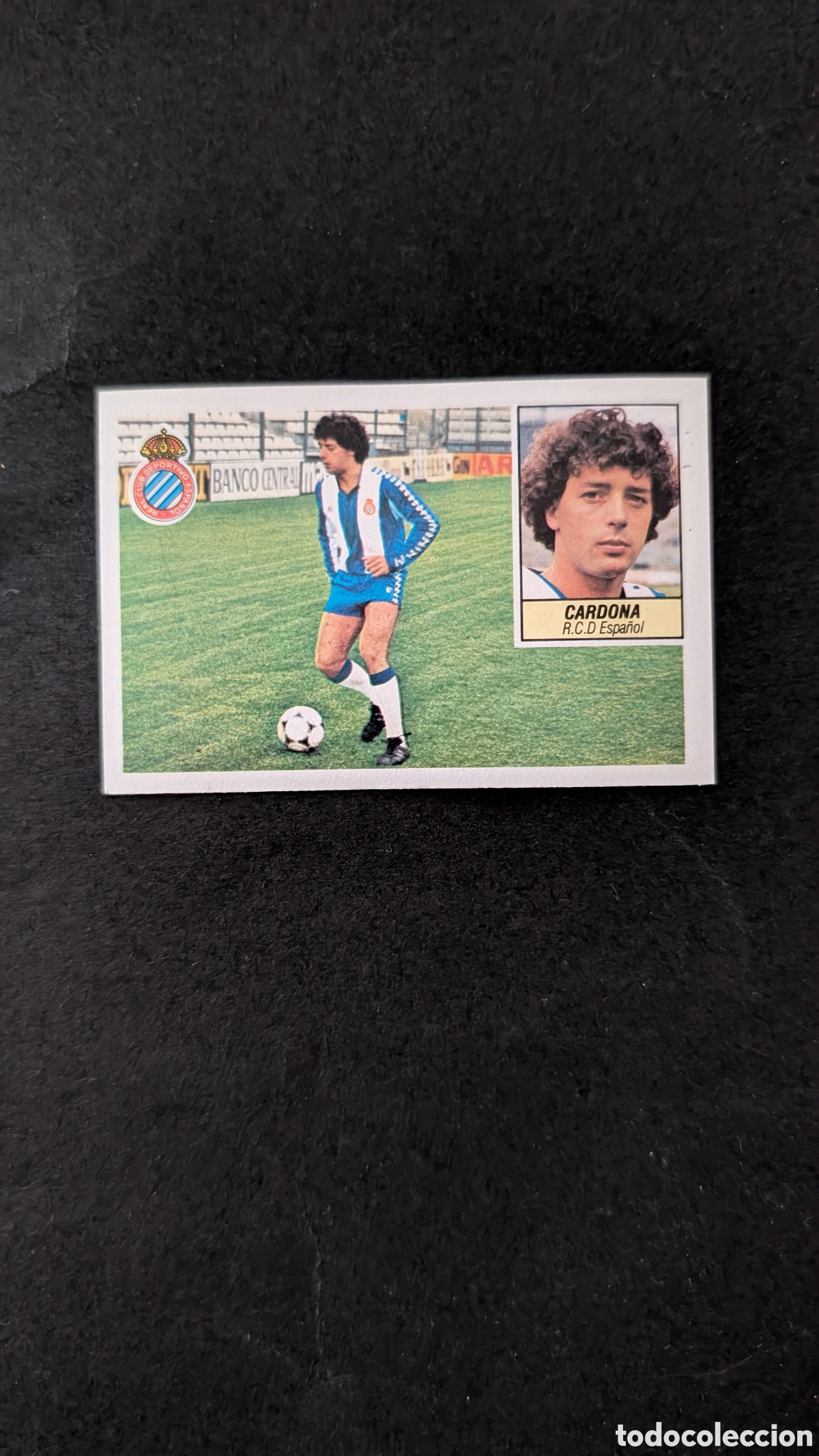 Cartes &agrave; collectionner de Football: L1 CARDONA ESPA&Ntilde;OL FICHAJE 1 LIGA ESTE 1984/85 84 85 NUNCA PEGADO SIN PEGAR