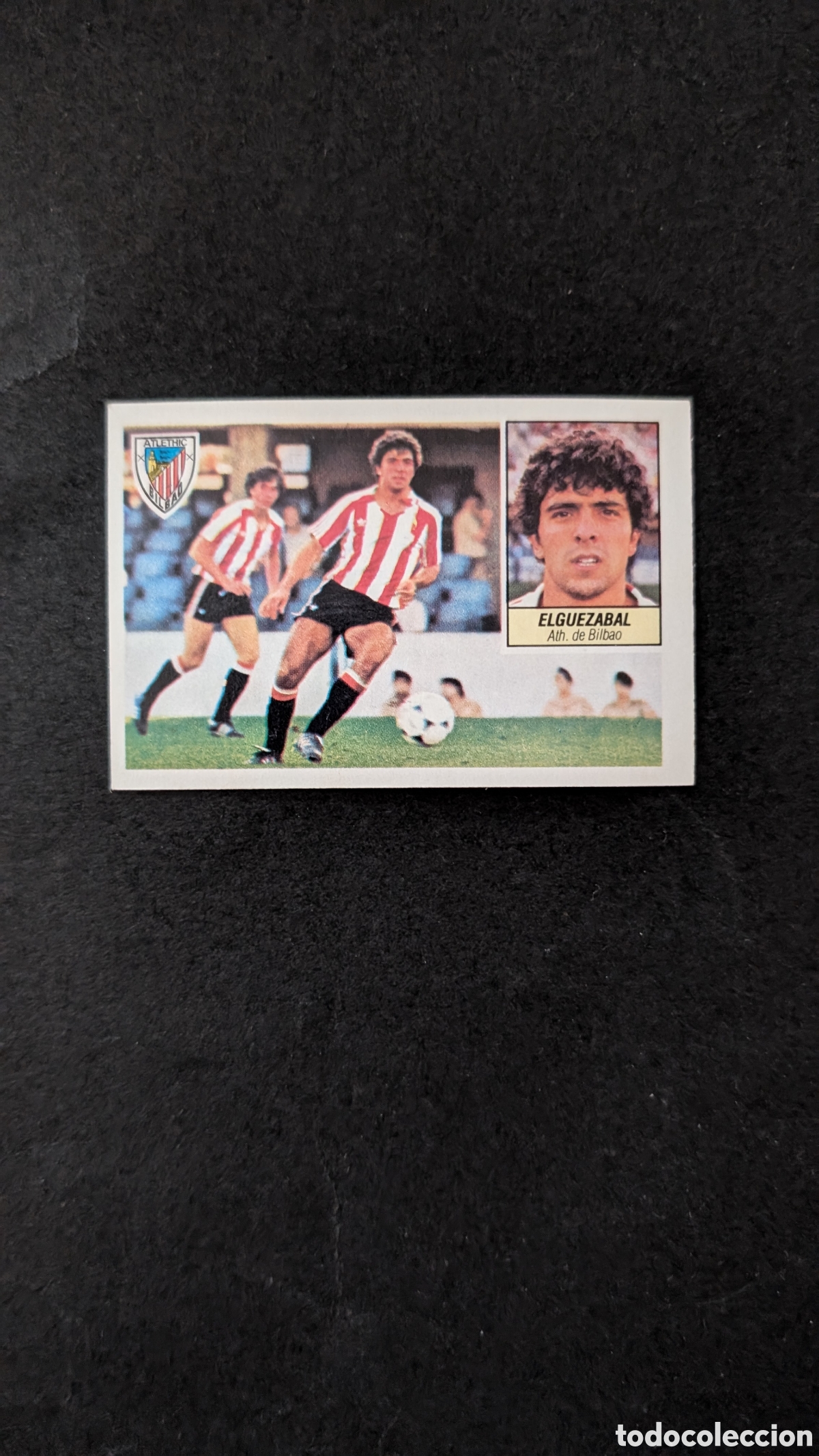 Figurine di Calcio: L1 ELGUEZABAL BILBAO FICHAJE 3 LIGA ESTE 1984/85 84 85 NUNCA PEGADO SIN PEGAR