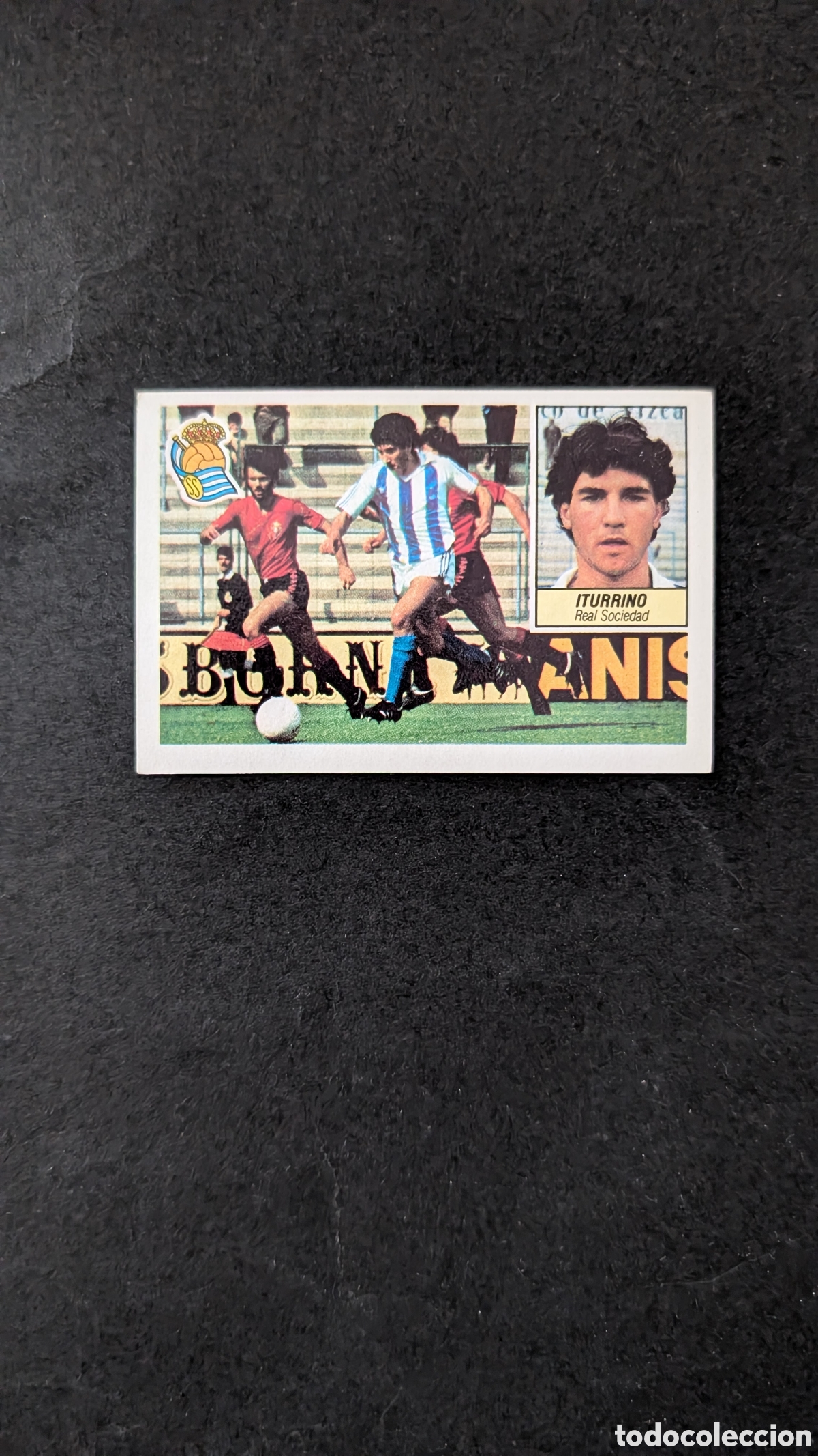 Cromos de f&uacute;tbol: L1 ITURRINO REAL SOCIEDAD FICHAJE 9 LIGA ESTE 1984/85 84 85 NUNCA PEGADO SIN PEGAR