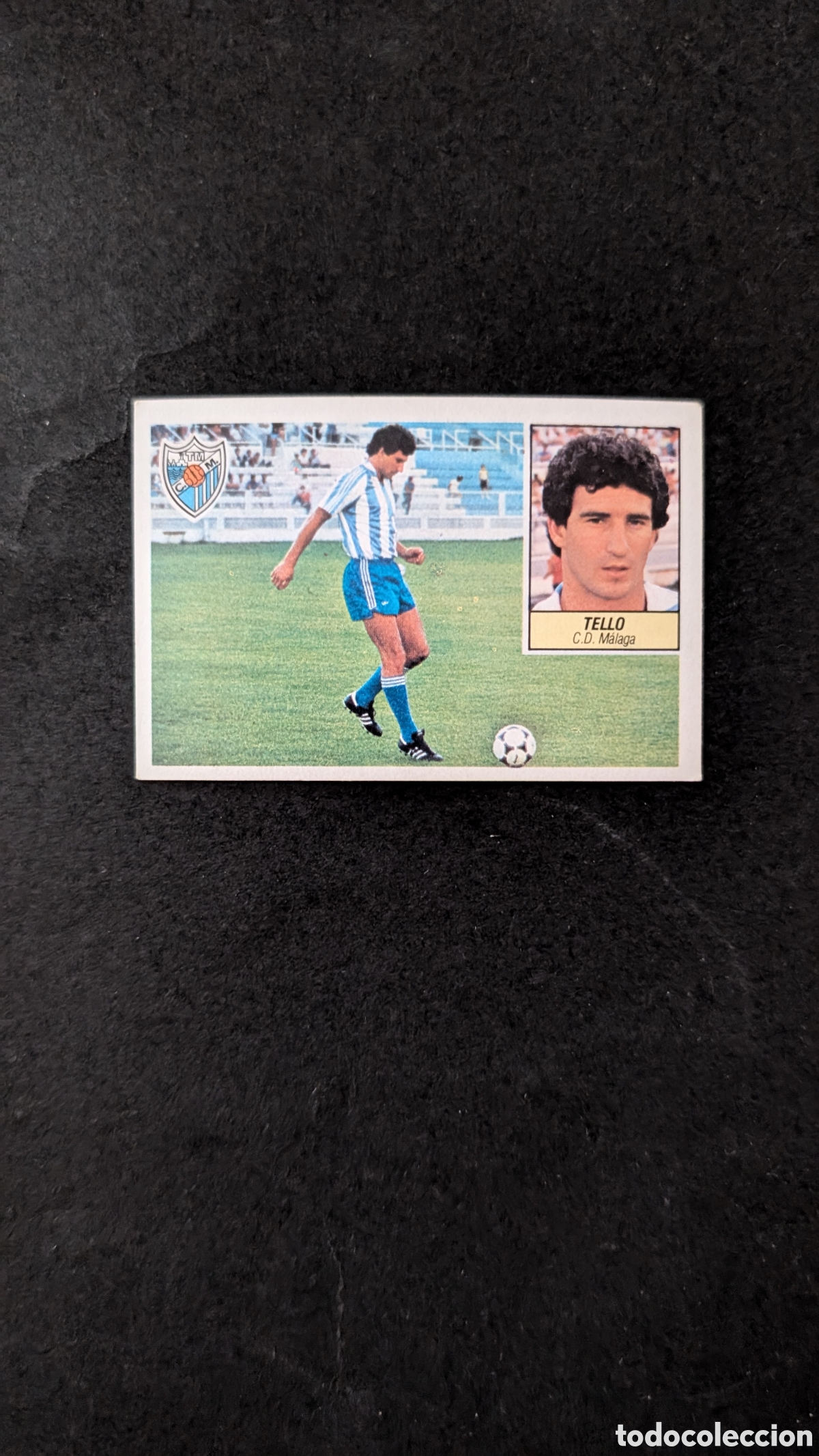 Figurine di Calcio: L1 TELLO MALAGA FICHAJE 11 VERSION LIGA ESTE 1984/85 84 85 NUNCA PEGADO SIN PEGAR