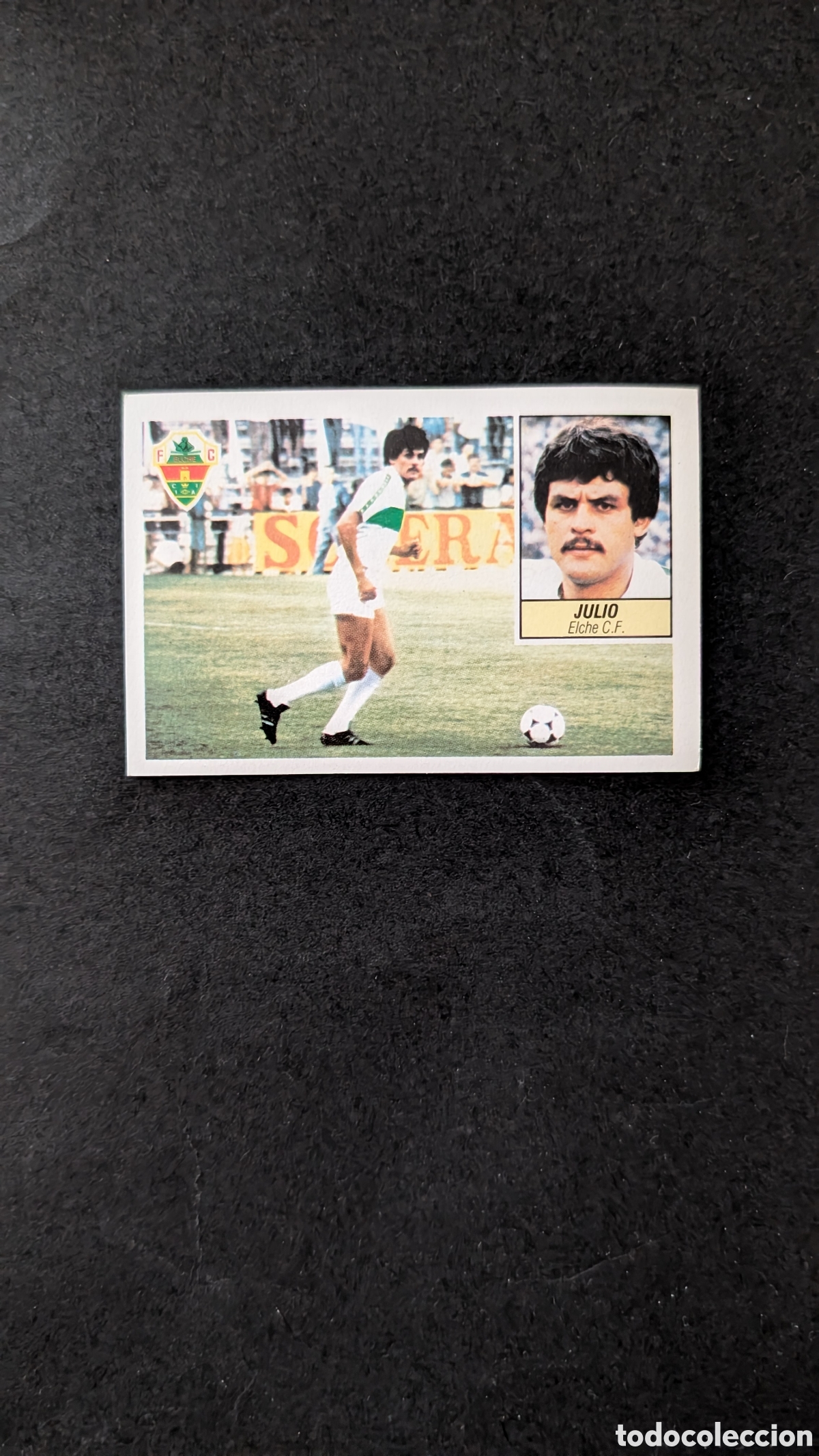 Cromos de Futebol: L1 JULIO ELCHE FICHAJE 16 VERSION LIGA ESTE 1984/85 84 85 NUNCA PEGADO SIN PEGAR