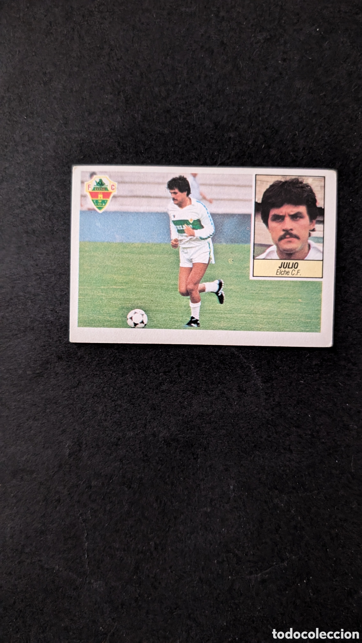 Cromos de Futebol: L1 JULIO ELCHE FICHAJE 16 VERSION LIGA ESTE 1984/85 84 85 NUNCA PEGADO SIN PEGAR