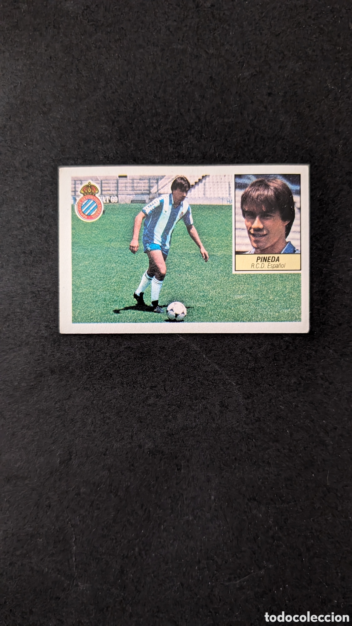 Cartes &agrave; collectionner de Football: L1 PINEDA ESPA&Ntilde;OL FICHAJE 18 LIGA ESTE 1984/85 84 85 NUNCA PEGADO SIN PEGAR