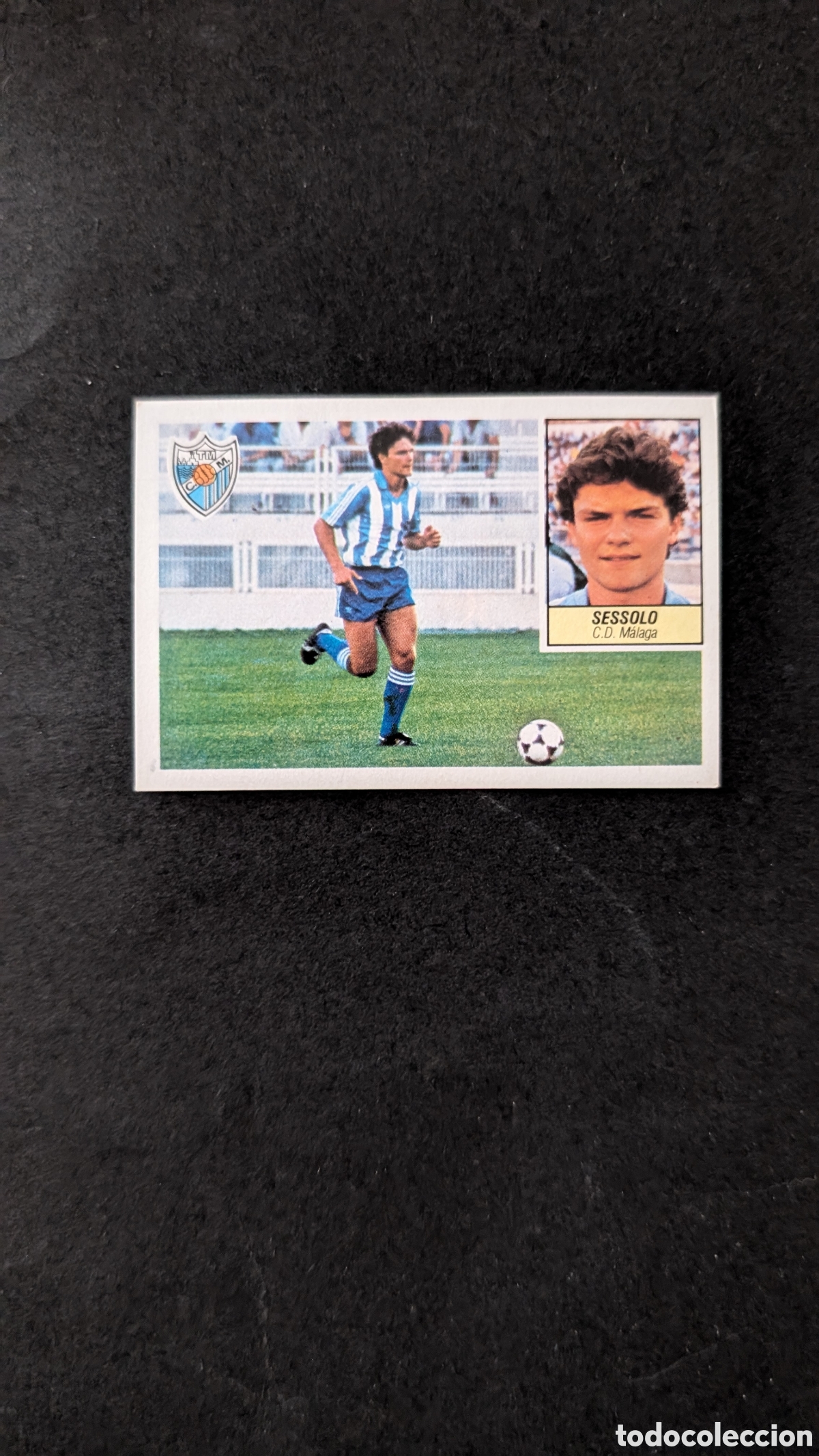 Figurine di Calcio: L1 SESSOLO MALAGA FICHAJE 24 LIGA ESTE 1984/85 84 85 NUNCA PEGADO SIN PEGAR