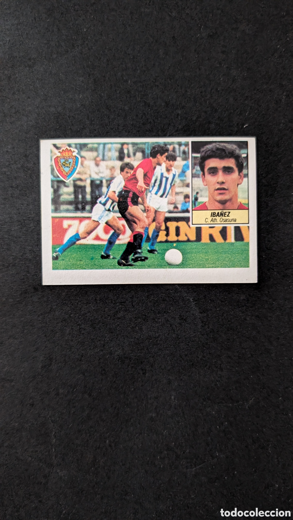 Cromos de f&uacute;tbol: L1 IBA&Ntilde;EZ OSASUNA FICHAJE 29 LIGA ESTE 1984/85 84 85 NUNCA PEGADO SIN PEGAR