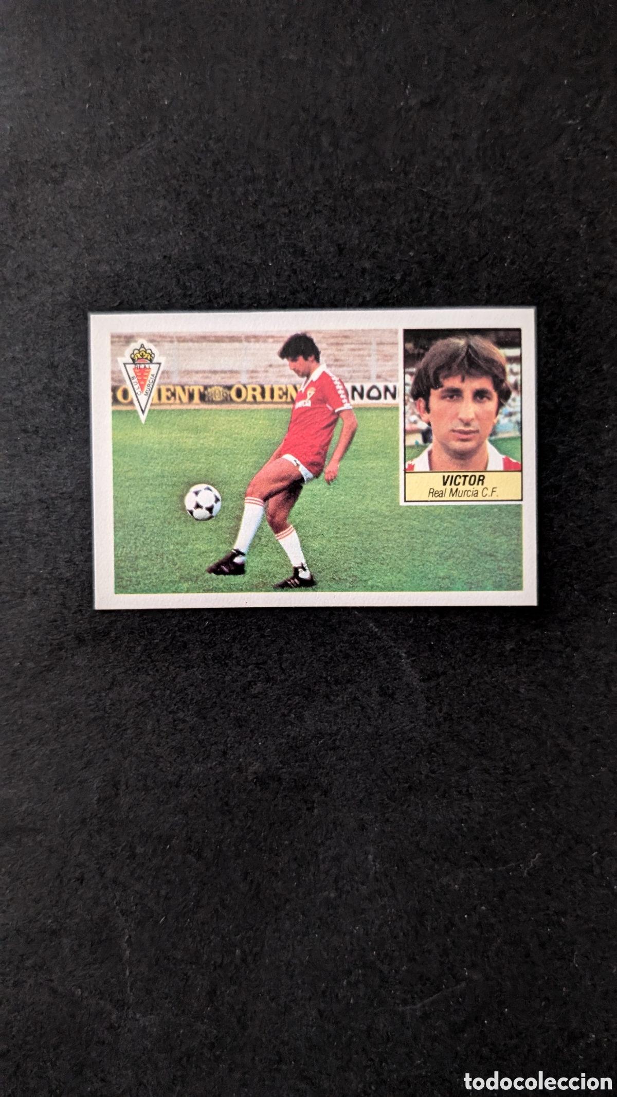 Cromos de f&uacute;tbol: L1 VICTOR MURCIA FICHAJE 35 LIGA ESTE 1984/85 84 85 NUNCA PEGADO SIN PEGAR