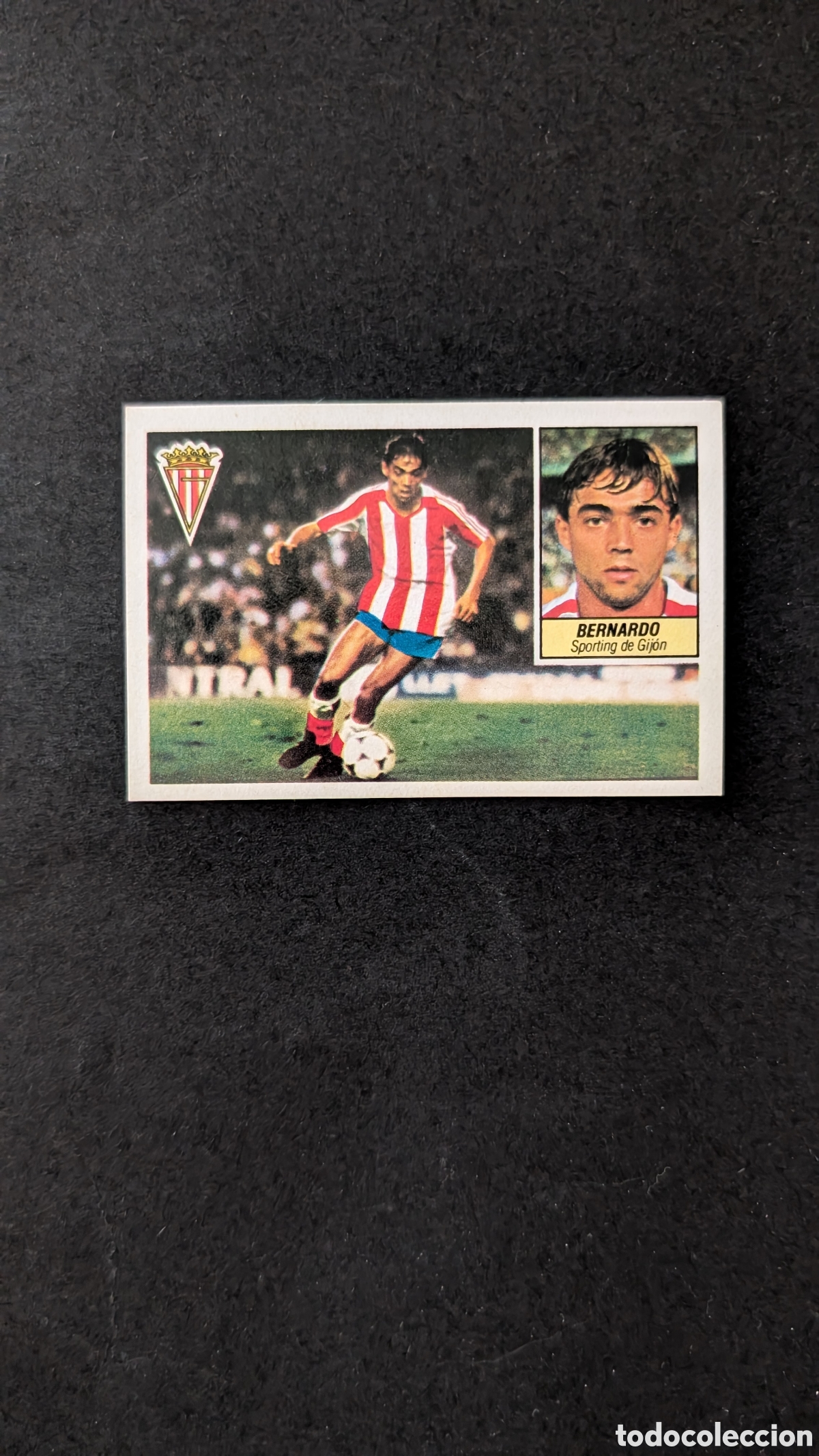 Cromos de Futebol: L1 BERNARDO SPORTING GIJON FICHAJE 38 LIGA ESTE 1984/85 84 85 NUNCA PEGADO SIN PEGAR