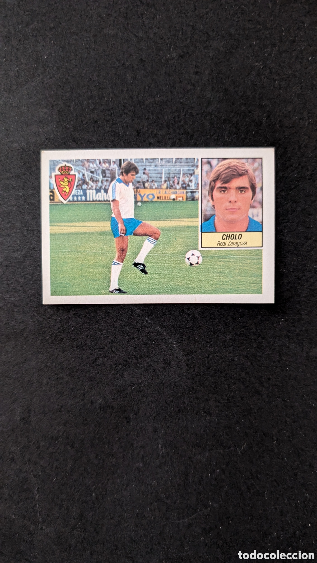 Cromos de Futebol: L1 CHOLO ZARAGOZA FICHAJE 39 LIGA ESTE 1984/85 84 85 NUNCA PEGADO SIN PEGAR