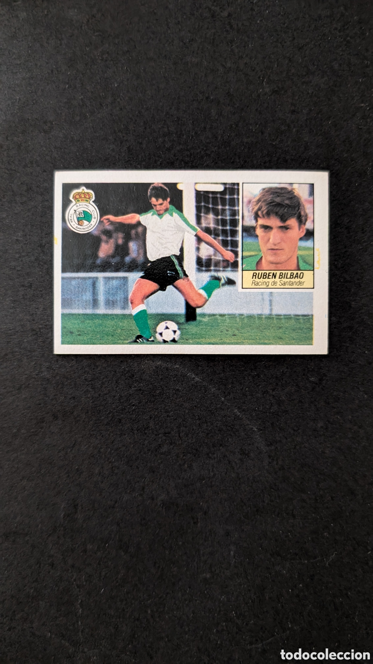 Cartes &agrave; collectionner de Football: L1 RUBEN BILBAO RACING SANTANDER FICHAJE 1 BIS LIGA ESTE 1984/85 84 85 NUNCA PEGADO SIN PEGAR