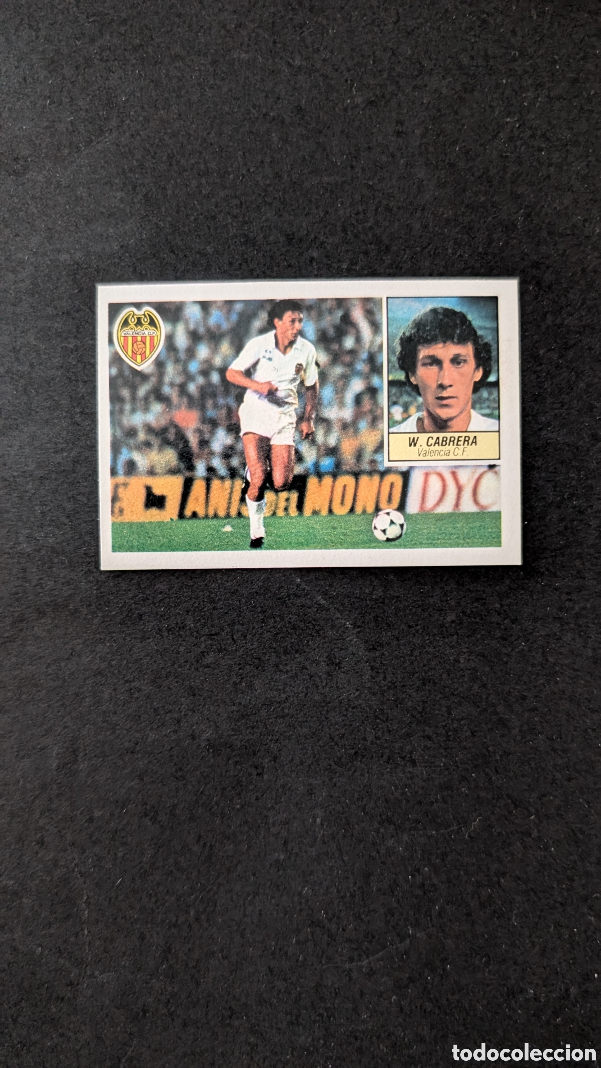 Cartes &agrave; collectionner de Football: L1 WILMAR CABRERA VALENCIA FICHAJE 3 BIS LIGA ESTE 1984/85 84 85 NUNCA PEGADO SIN PEGAR