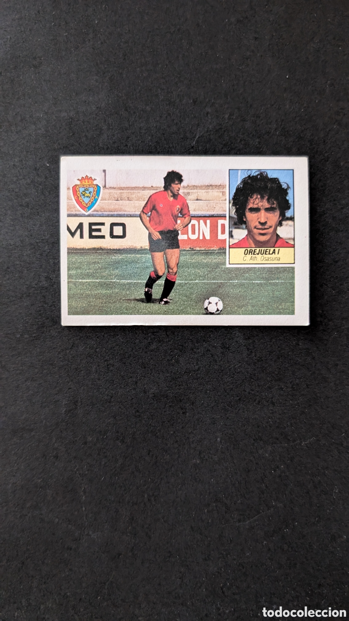 Cartes &agrave; collectionner de Football: L1 OREJUELA OSASUNA FICHAJE 10 BIS LIGA ESTE 1984/85 84 85 NUNCA PEGADO SIN PEGAR