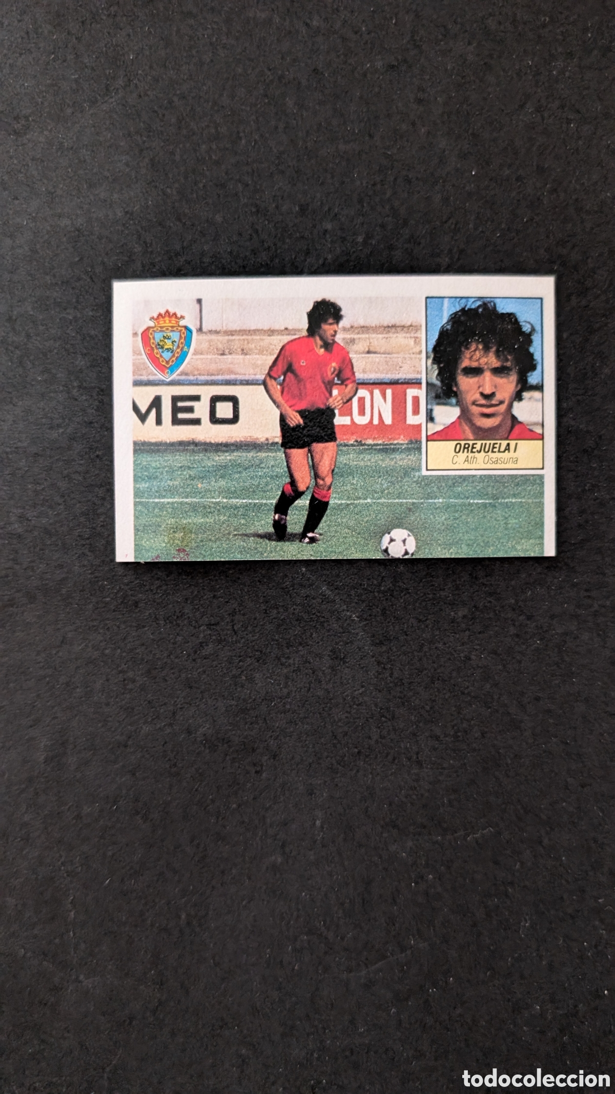 Cartes &agrave; collectionner de Football: L1 OREJUELA OSASUNA FICHAJE 10 BIS LIGA ESTE 1984/85 84 85 NUNCA PEGADO SIN PEGAR