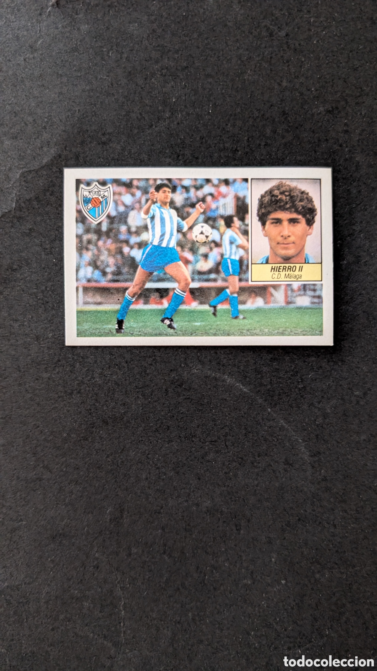 Cromos de Futebol: L1 HIERRO II MALAGA COLOCA LIGA ESTE 1984/85 84 85 NUNCA PEGADO SIN PEGAR