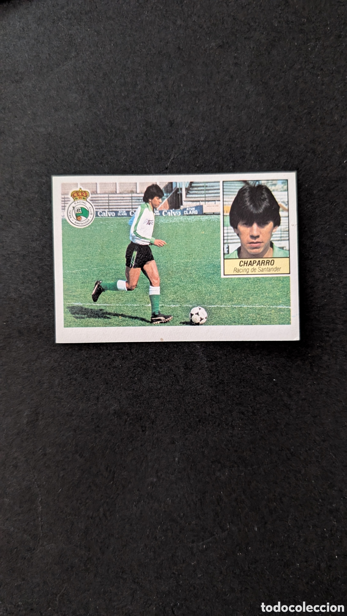 Cromos de Futebol: L1 CHAPARRO RACING SANTANDER VERSION COLOCA LIGA ESTE 1984/85 84 85 NUNCA PEGADO SIN PEGAR