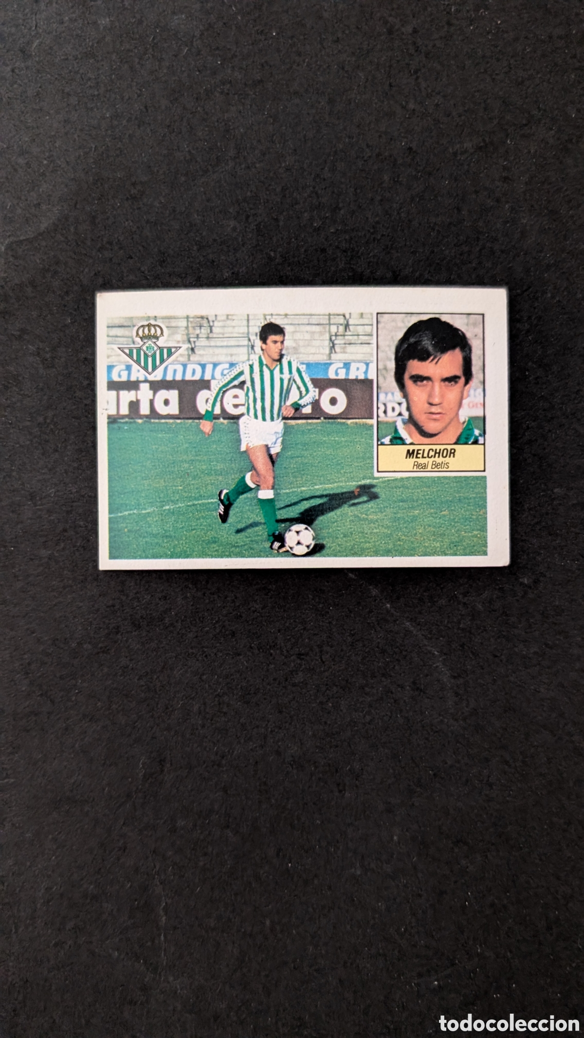 Cromos de f&uacute;tbol: L1 MELCHOR BETIS BAJA LIGA ESTE 1984/85 84 85 NUNCA PEGADO SIN PEGAR