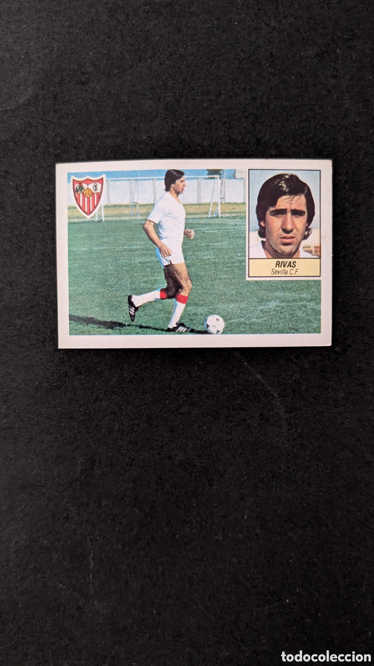 Football Stickers: L1 RIVAS SEVILLA BAJA LIGA ESTE 1984/85 84 85 NUNCA PEGADO SIN PEGAR